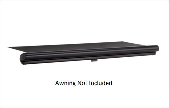 Dometic Awning Fabric, 50 ft Length Roll x 47.5 in Width, Black - T3106802FJ.600