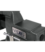 Wilton Tools JPW Industries Vise, 5-1/4 in Jaw Opening, 5 in Jaw Width, 3-3/4 in Throat Depth - 21400