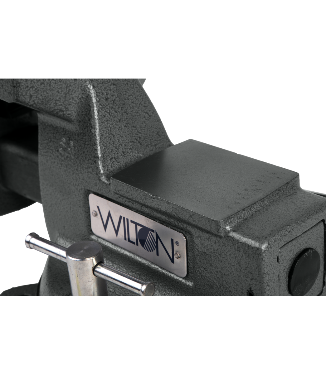 Wilton Tools JPW Industries Vise, 5-1/4 in Jaw Opening, 5 in Jaw Width, 3-3/4 in Throat Depth - 21400
