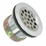 Valterra Waste Water Drain, Fits 1-3/4 in Drain Hole and 1-1/2 in P-Traps, With 2-1/2 in Stainless Steel Flange - A01-2012VP
