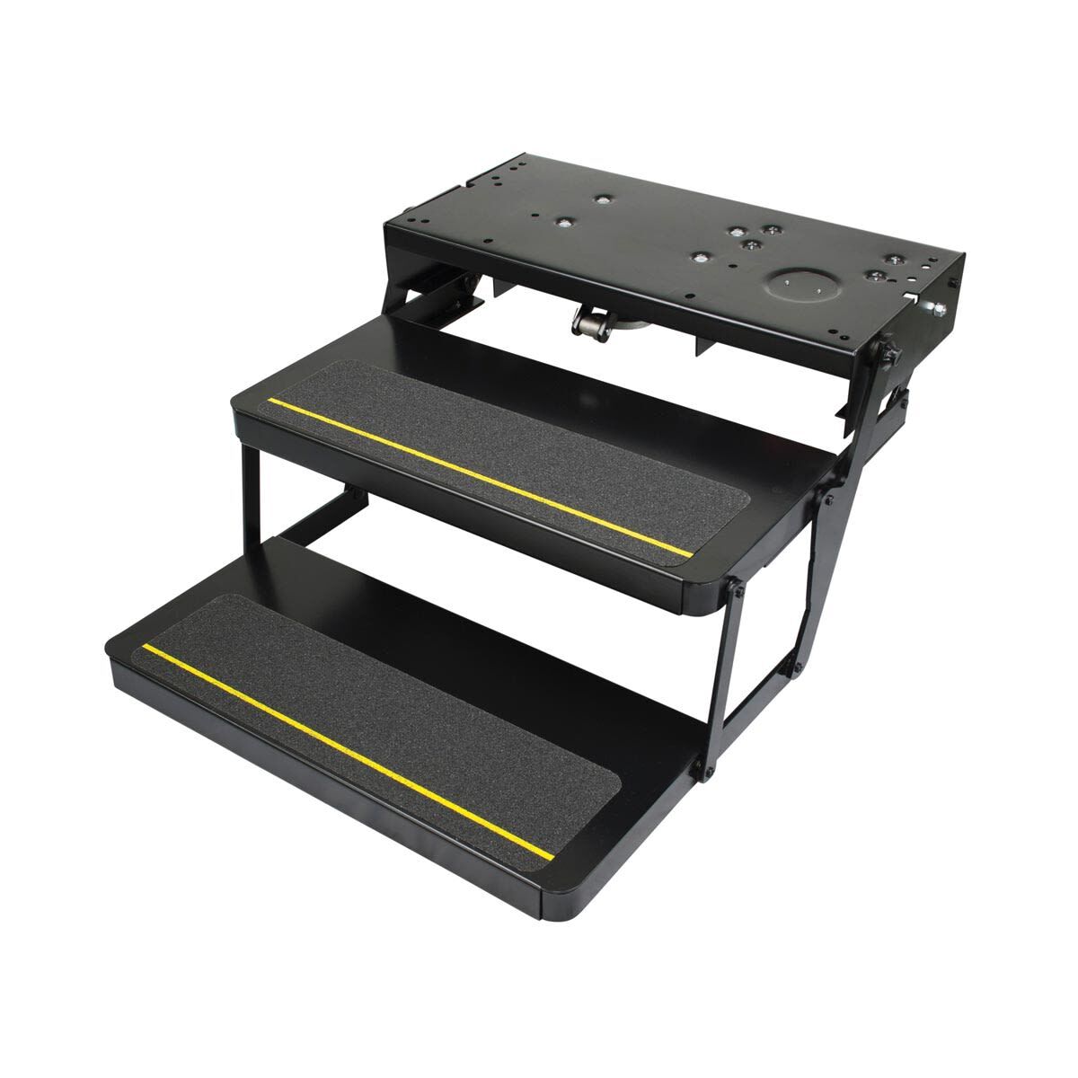 Lippert Entry Step, Series 34, 30 in Tread Width x 9 in Depth, With 7 in Rise - 3722862