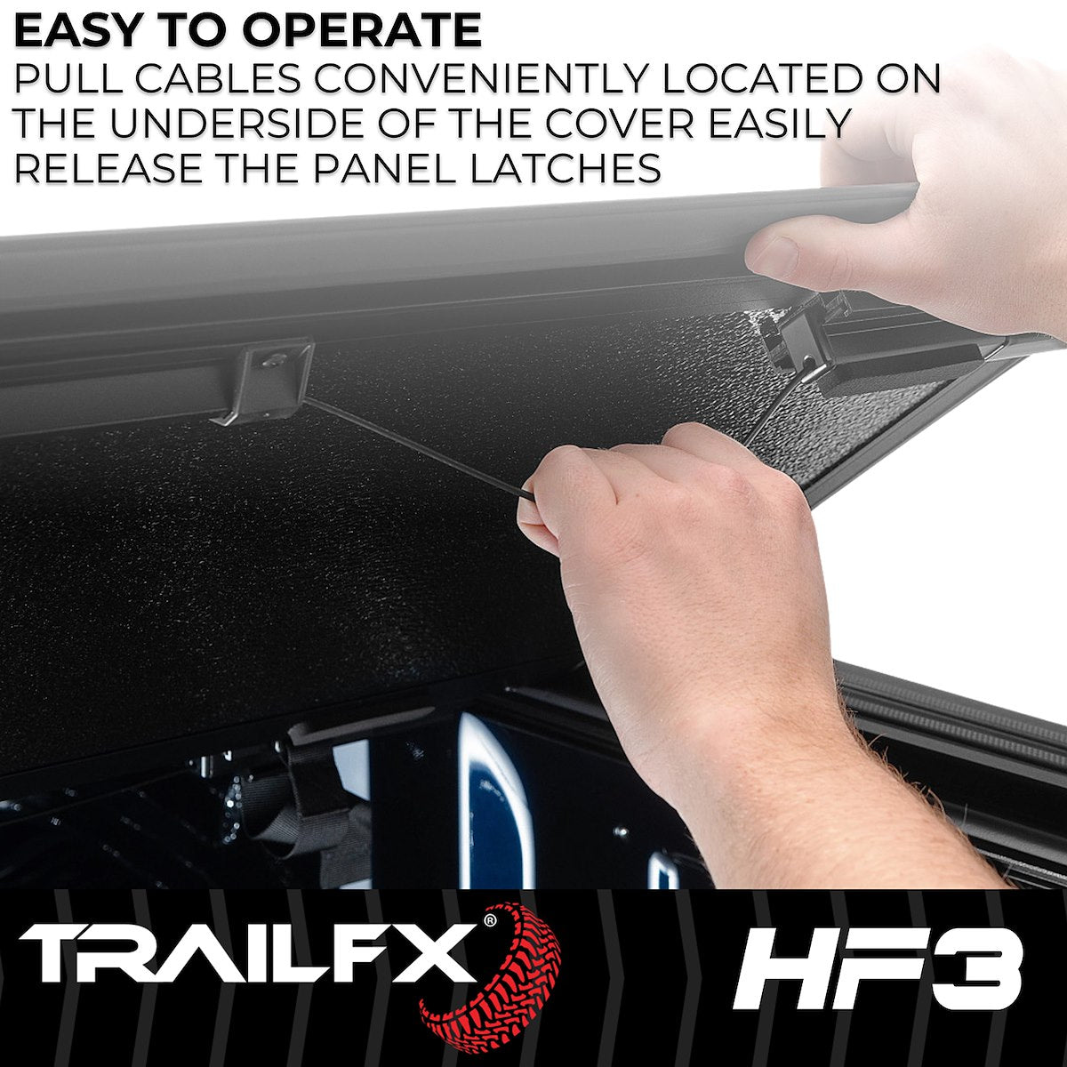 TrailFX Hard Folding Tonneau Covers TFX8010 product image 7