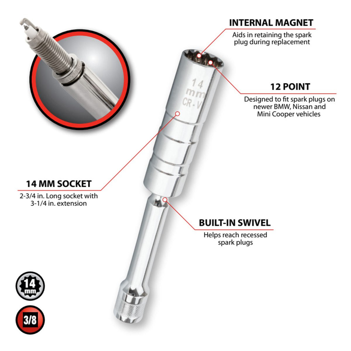 Performance Tool Automotive Tools & Shop Equipment W80544 product image 6