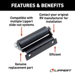 Lippert Slide Out Roller, J36 Roller - 276288