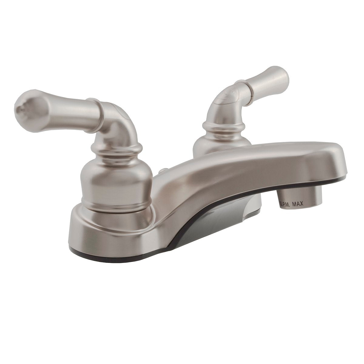 Dura Faucet Faucet, Classical Series, 2 Teapot Classical Handle, 2 Hole Application - DF-PL700C-SN