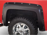 Husky Liners Fender Flare, 2 in Front/1-3/4 in Rear Tire Coverage, Matte Black, 6-1/2 in Flare Height, Set Of 4 - 2804957