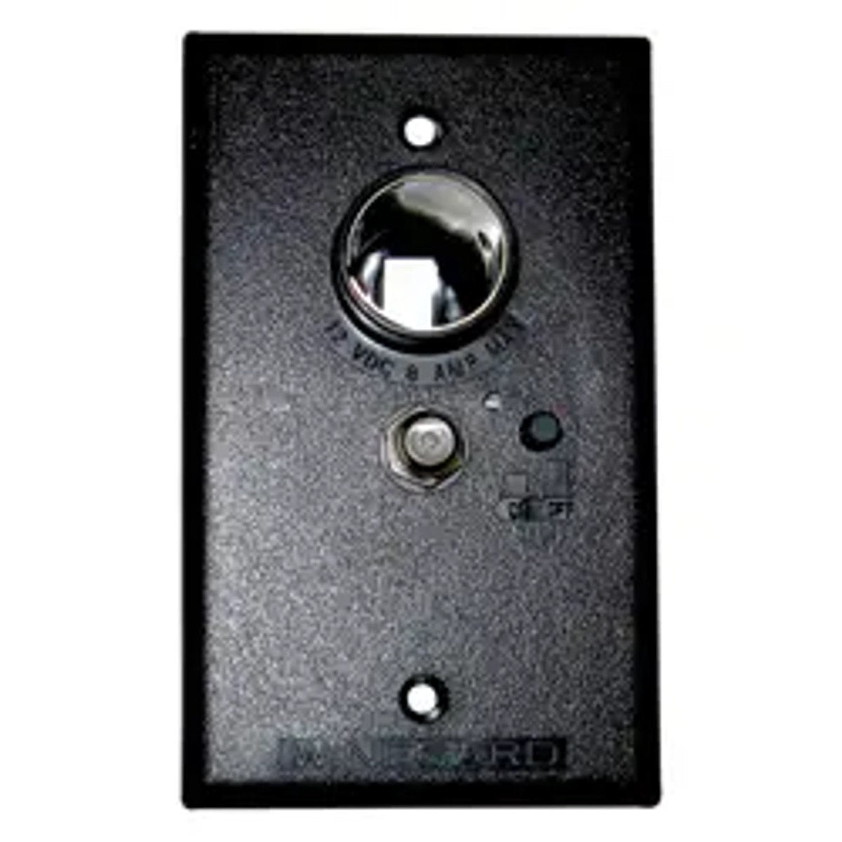 Winegard Wall Plate Power Supply, 12 V DC Power Supply With Polyfuse, Black - RV-7032