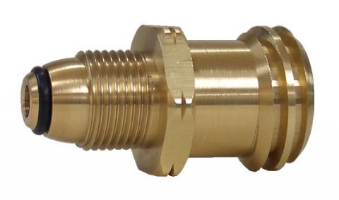 Marshall Excelsior Propane Adapter Fitting, Brass - ME398P