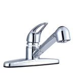 Dura Faucet Faucet, Chrome Plated/Plastic, 3 Hole Application - DF-PK100-CP