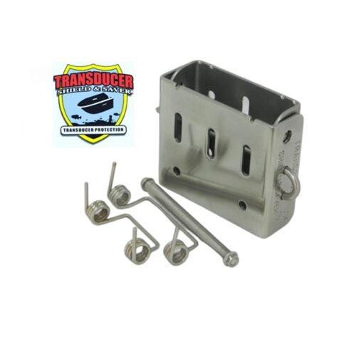 Transducer Shield & Saver Transducer Mount, Stainless Steel, With Stainless Steel Hardware - SBB-5