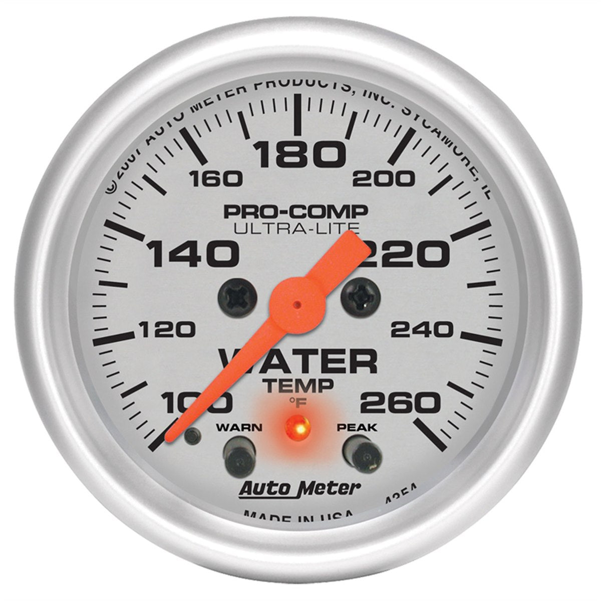 AutoMeter Engine Coolant Temperature Gauge 4355 product image 1