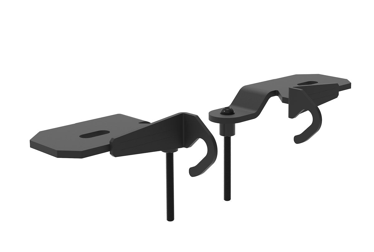 KC HiLiTES Light Bar Mounting Kit, Black, Steel - 7334