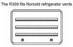 JCJ Enterprises Bug Screen - RV Appliance, 20 in Length x 1-1/4 in Width, Stainless Steel, Pack Of 3 - R-300