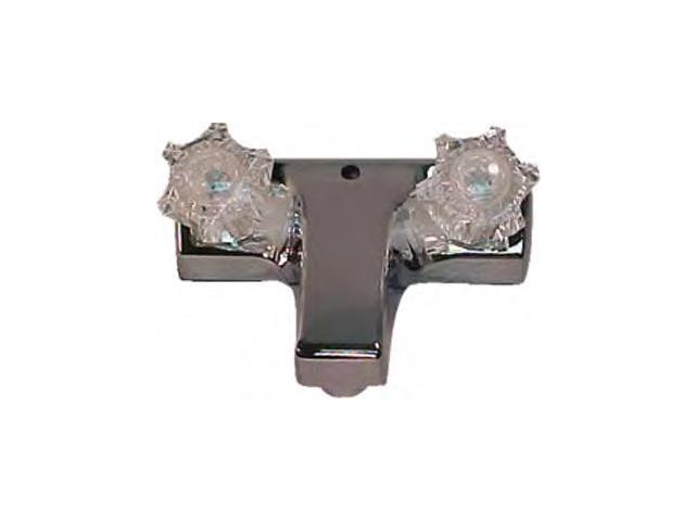 LaSalle Bristol Faucet, 2 Smoked Acrylic Knob Handle - 20377RP21