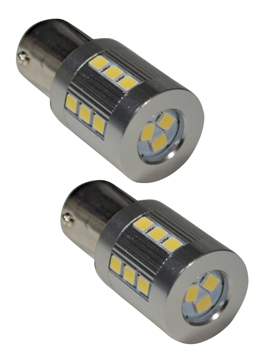 Valterra Multi Purpose Light Bulb - LED, LED, 1004/1157/1157LL, Cool White, Pack Of 2 - DG72624VP