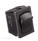 RV Designer Multi Purpose Switch, 10 amp Max, 0.508 in x 0.756 in Cutout, Black - S431