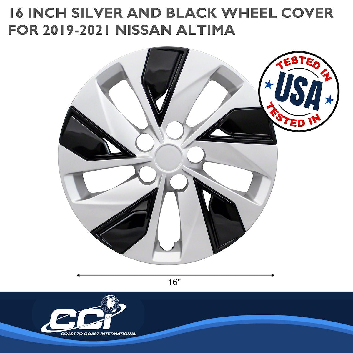 Coast2Coast Universal Wheel Covers IWC53816SB product image 3