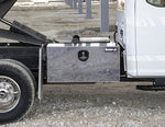 Buyers Products Tool Box, 1 Recessed Drop Door, Stainless Steel, 24 in Length x 18 in Width x 18 in Height - 1702650