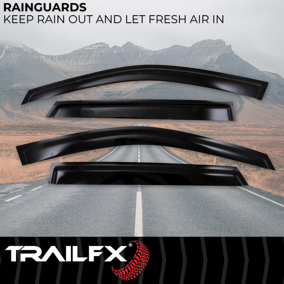 TrailFX Vent Visors 4116H product image 2