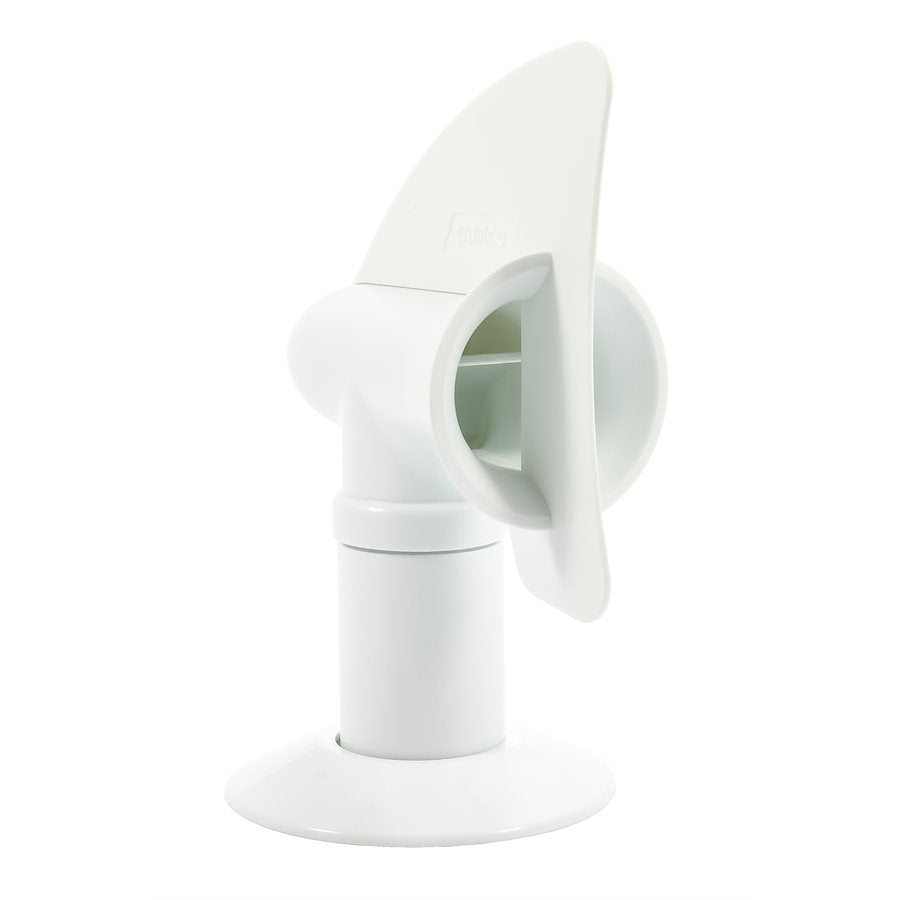 Camco Sewer Vent Cap, Fits Up To 2 in Vent Pipe, White - 40595