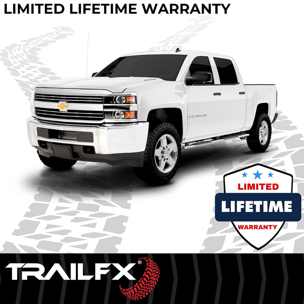TrailFX Running Boards & Nerf Bars A4002S product image 8