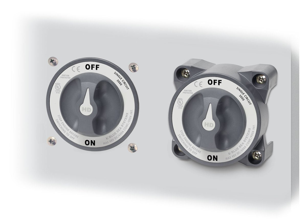 Blue Sea Battery Disconnect Switch, 32 V DC, 325 amp - 3000-BSS
