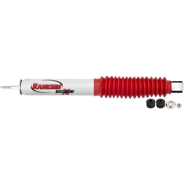 Rancho Shock Absorber, RS5000X, White Shock Body With Red Shock Boots - RS55043