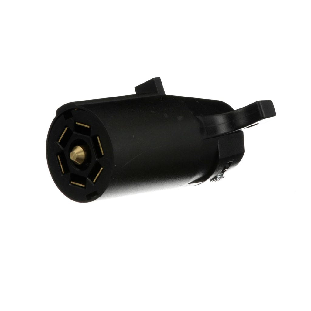 Pollak Trailer Wiring Connector, 7 Way Blade, Black - 7WB-106V