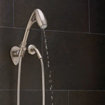 Oxygenics/ ETL Shower Head, Hand Held With 60 in Hose, With 2 Function Spray Settings, 2 in Outer Diameter - 26488