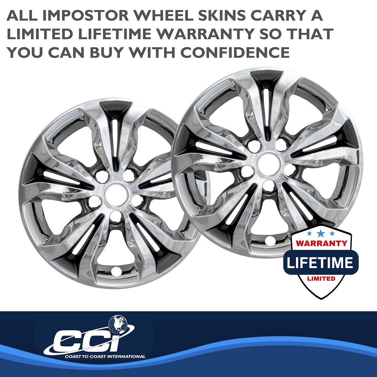 Coast2Coast Wheel Skins & Styled Wheel Covers IWCIMP442CC product image 4