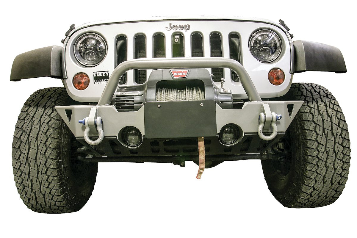 Tuffy Security License Plate Bracket, Black, Powder Coated Steel - 333-01