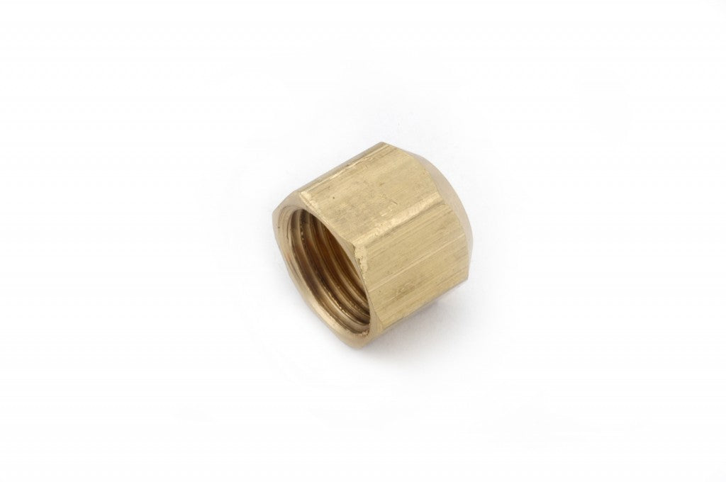 Anderson Fittings Fitting Plug/Fitting Cap, LF 7440 Series, 5/8 in - 18 Thread Size, Fits 3/8 in Outside Diameter Tube 45 degree Flare - 704040-06