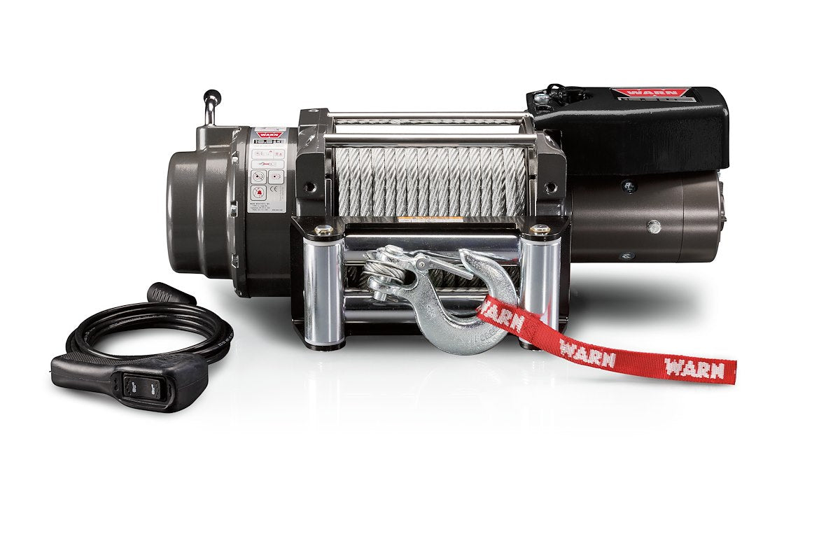 Warn Winch, 16.5ti Series, 12 V Electric, 16500 lb Pull Line Capacity - 68801