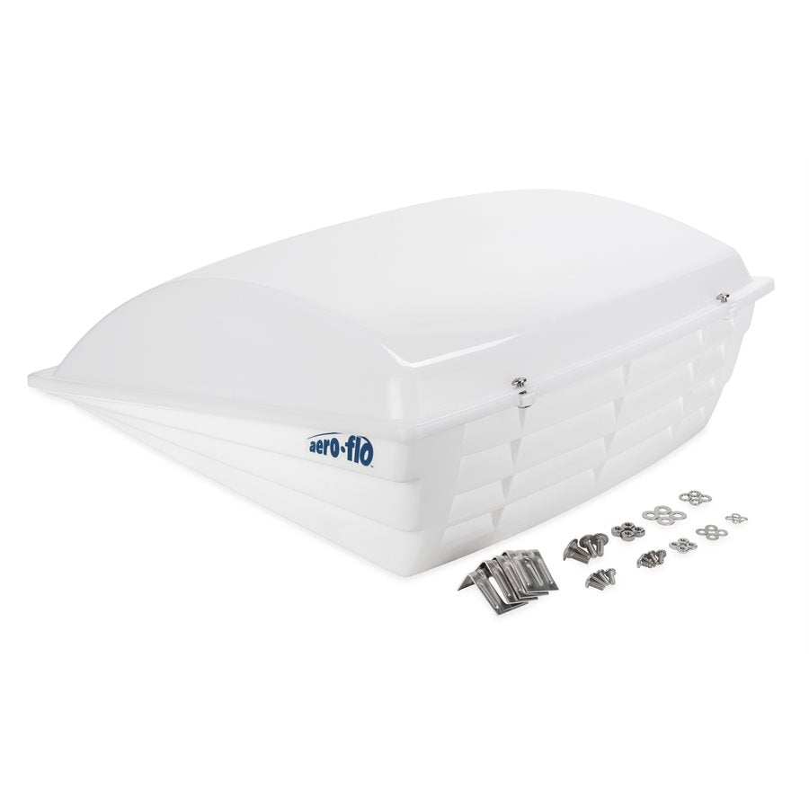 Camco Roof Vent Cover, For 14 in x 14 in Vents, 22-1/2 in Length x 20 in Width x 9 in Height, White - 40421