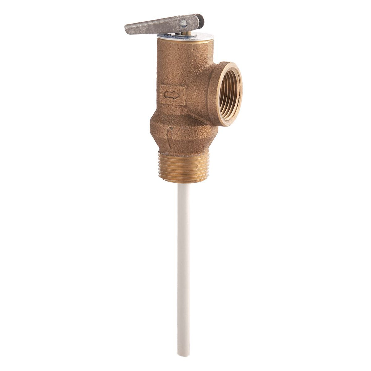 AquaLock Water Heater Pressure Relief Valve, 3/4 in NPT Valve Size, 150 PSI Rating, 80,000 BTU Rating - 0556000