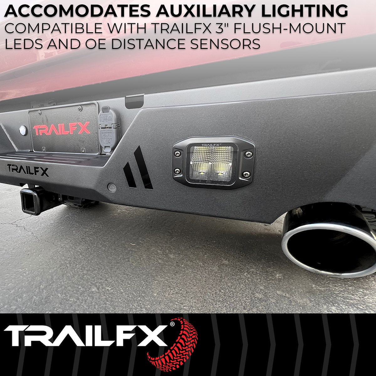 TrailFX Bumpers & Bumper Accessories RLDB002TI product image 5