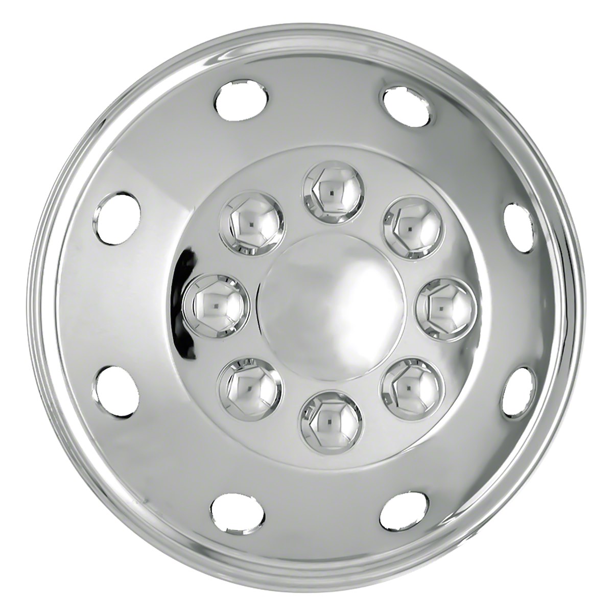 Coast2Coast Wheel Cover, 16 in, Chrome Plated, Set Of 4 - IWCAL160P
