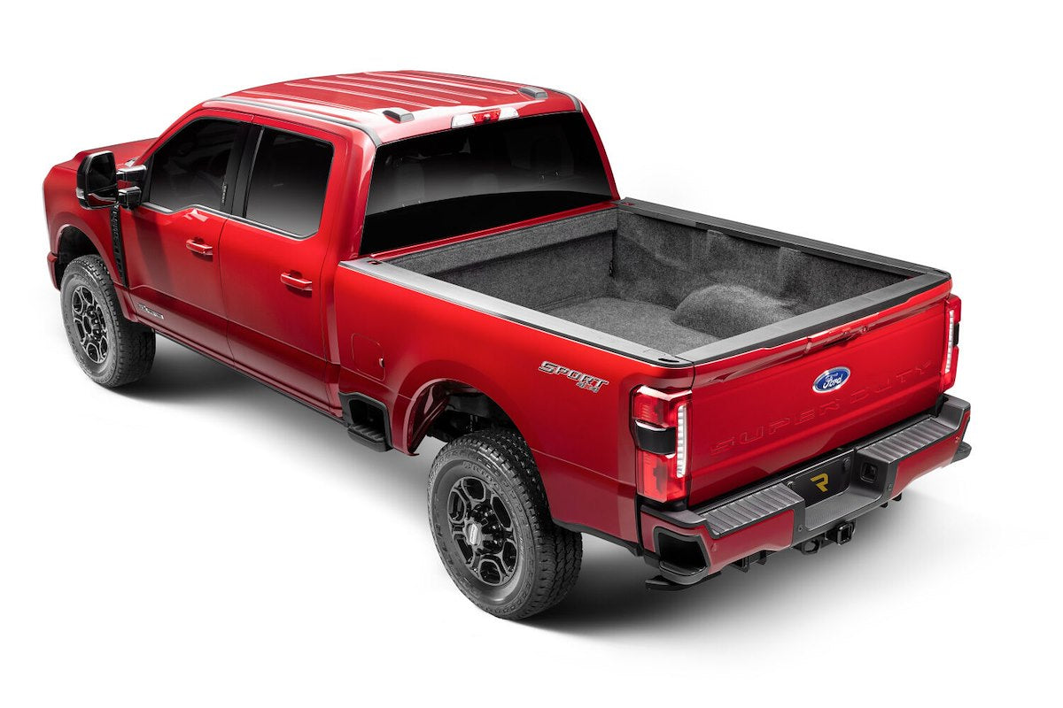 AMP Research Running Board, Textured Powder Coated, Black, Die Cast Aluminum - 76242-01A