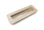 B&B Molders Heating/Cooling Register, 2-1/4 in Height x 9-7/8 in Width Cutout Dimension (2x10), B&B Cross Reference 288-86-A-TN-A - 94258