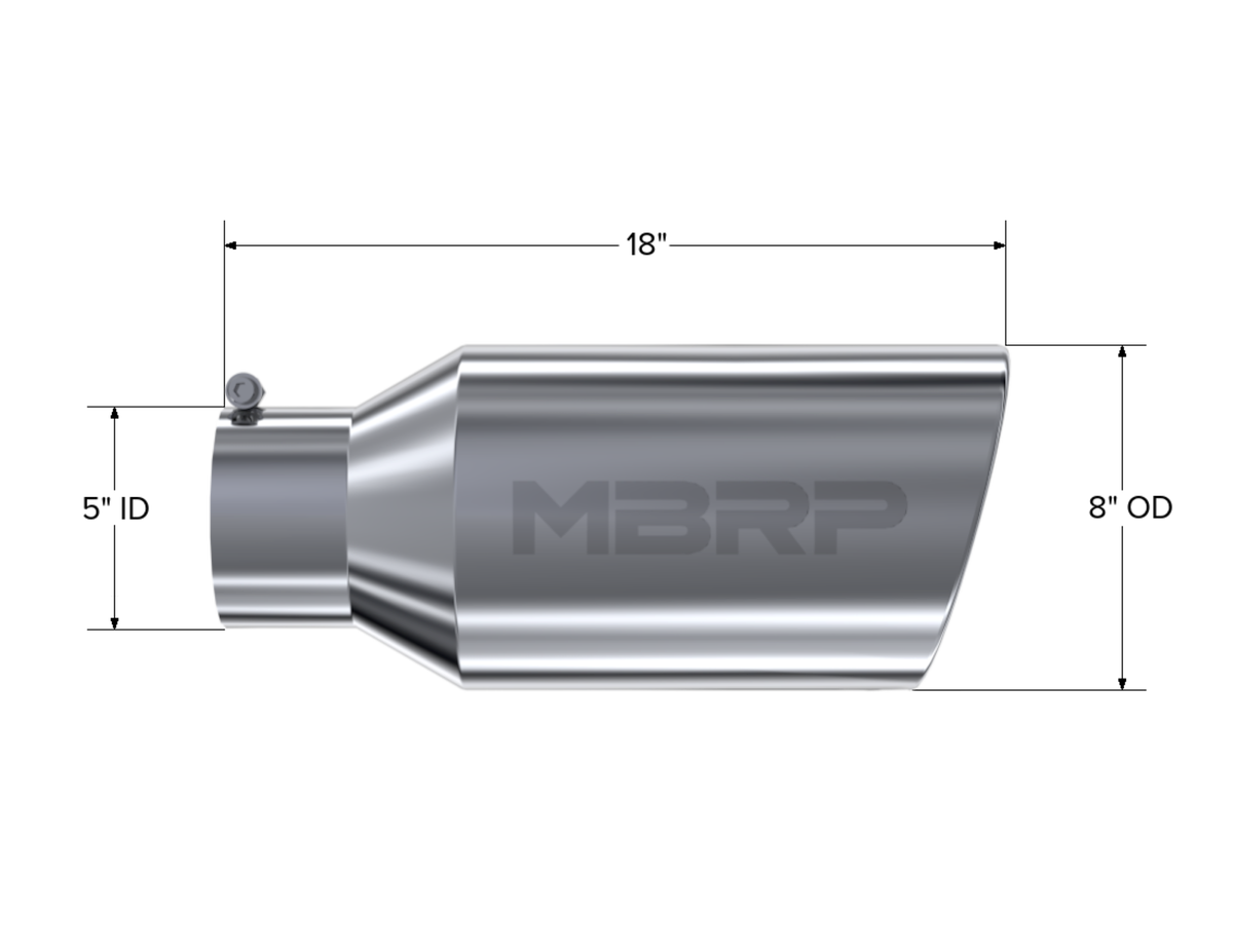 MBRP Exhaust Exhaust Tail Pipe Tip T5129 product image 2