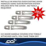 Coast2Coast Door Handle Covers CCIDH68588S product image 3