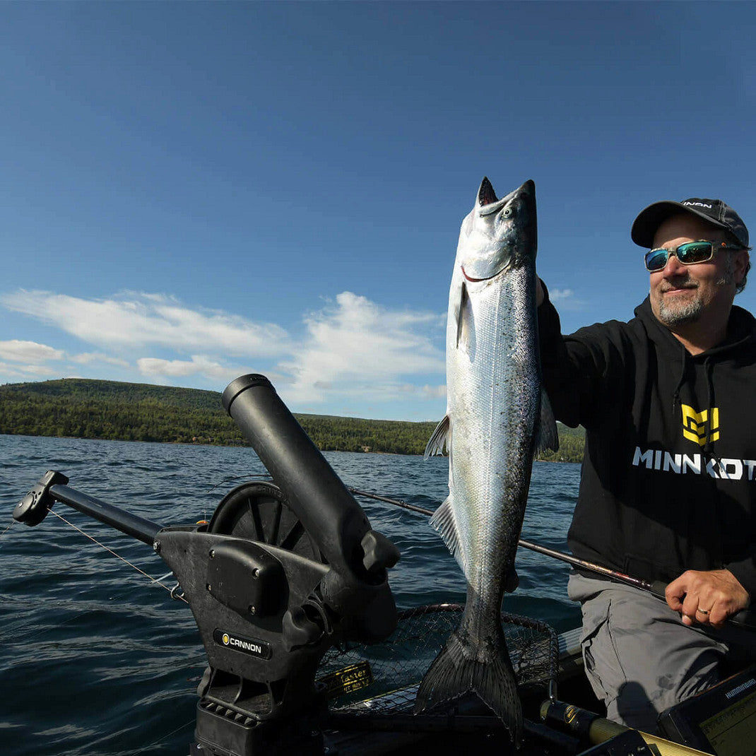 Cannon Downrigger, Uni-Troll 10, 2:1 Retrieval Speed Ratio, 20 lb Weight Capacity - 1901130