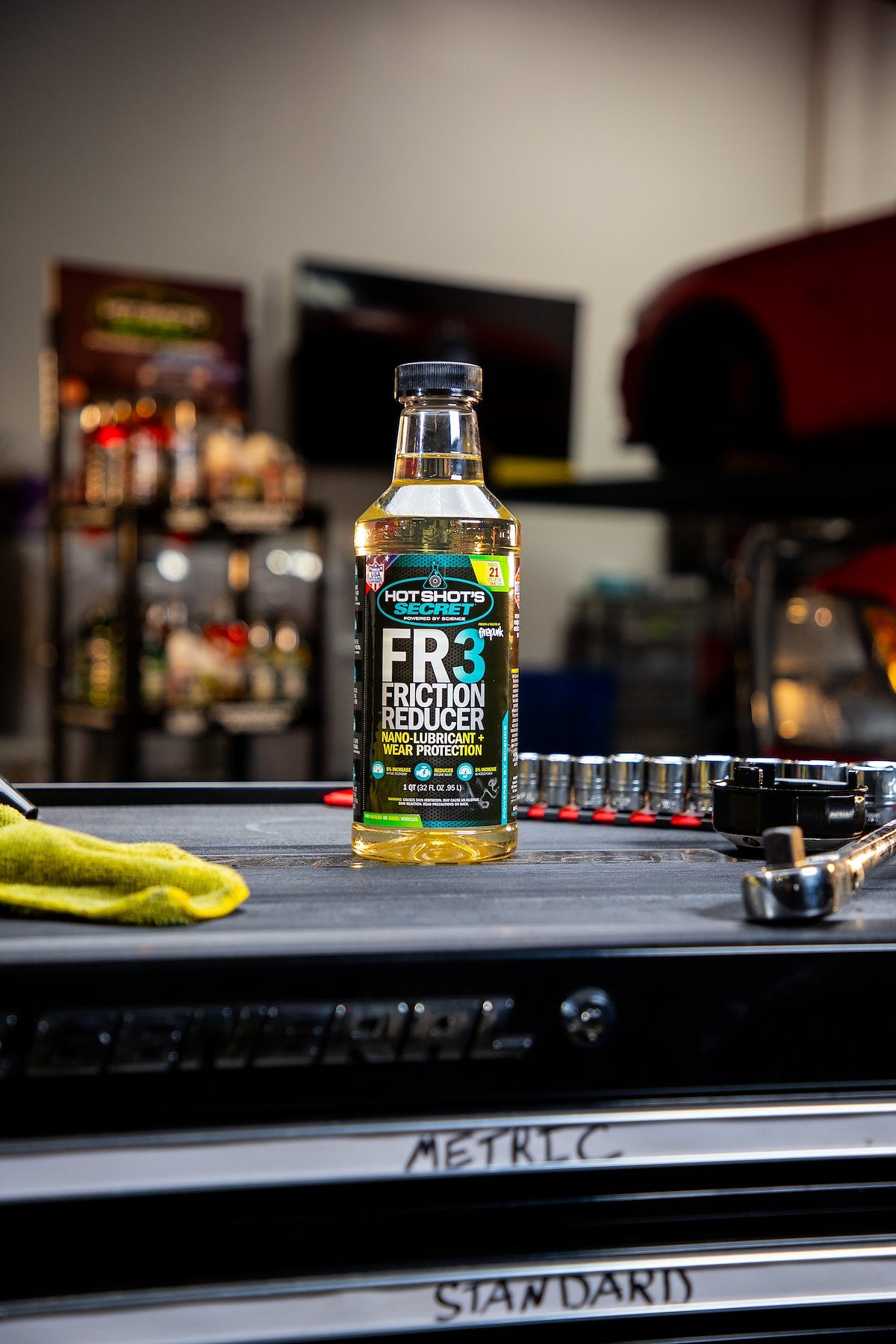 Hot Shot's Secret/ Lubrication Specialties Oil Additive, FR3, Use To Reduce The Friction In Engine, 16 oz Bottle - HSSFR316Z