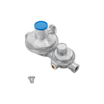 Camco Propane Regulator, 1/4 in NPT Inlet and 3/8 in NPT Outlet, Outlet Pressure of 11 in WC (Water Column), 160,000 BTU/Hour - 59323