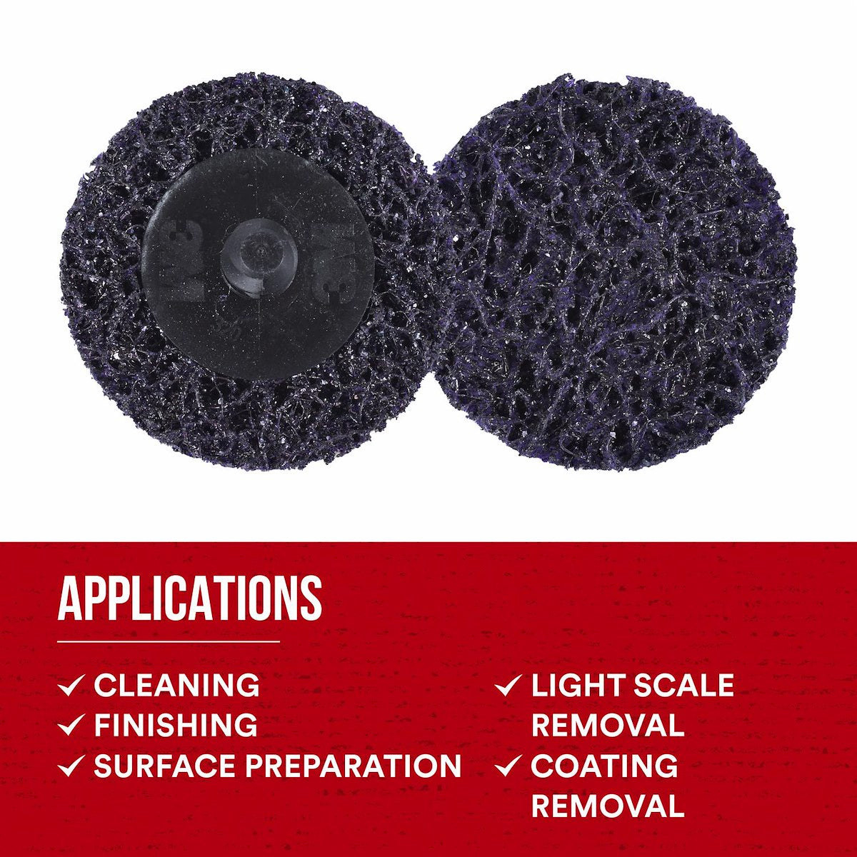 3M Sandpaper, 3 in Diameter, Pack of 25 - 89496