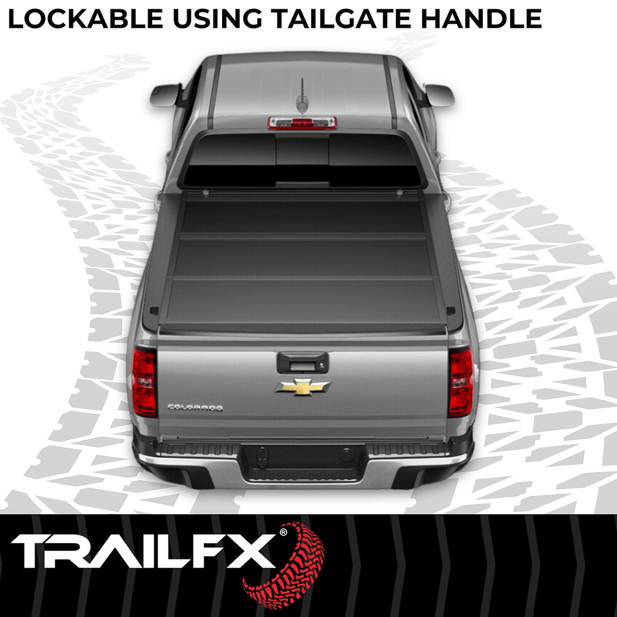 TrailFX Hard Folding Tonneau Covers TFX4703 product image 8