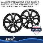 Coast2Coast Wheel Skins & Styled Wheel Covers IWCIMP414BLK product image 3