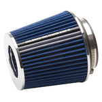 Edelbrock Air Filter, Blue, Round Tapered, 6.70 in Height - 43643