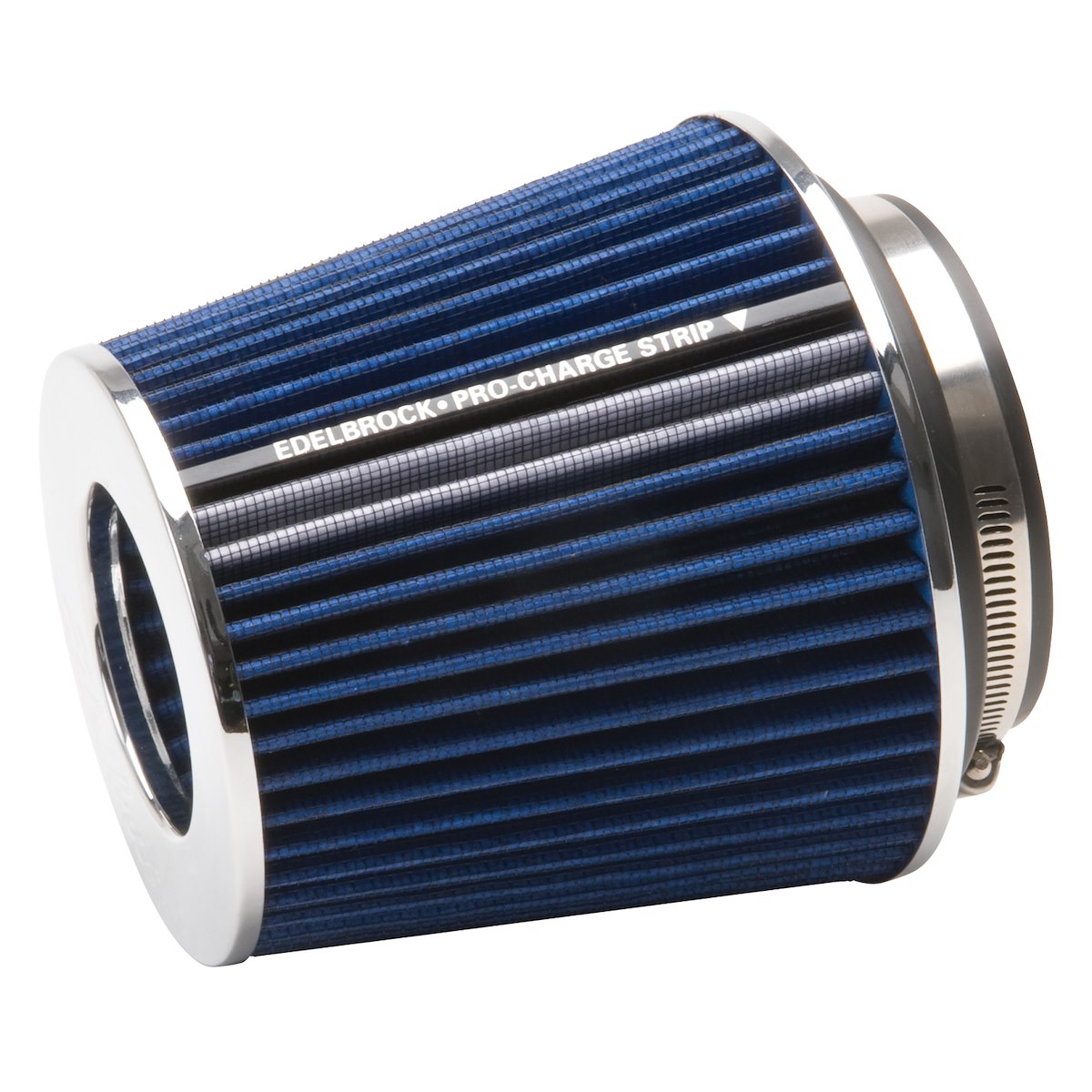 Edelbrock Air Filter, Blue, Round Tapered, 6.70 in Height - 43643