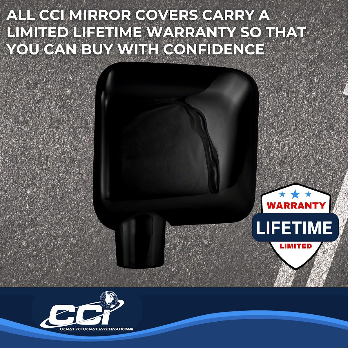 Coast2Coast Mirror Covers CCIMC67401BK product image 4